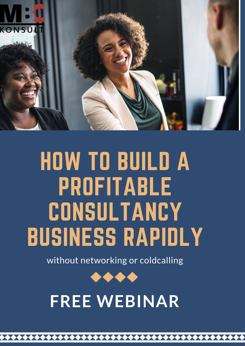 HOW TO BUILD A PROFITABLE CONSULTANCY BUSINESS